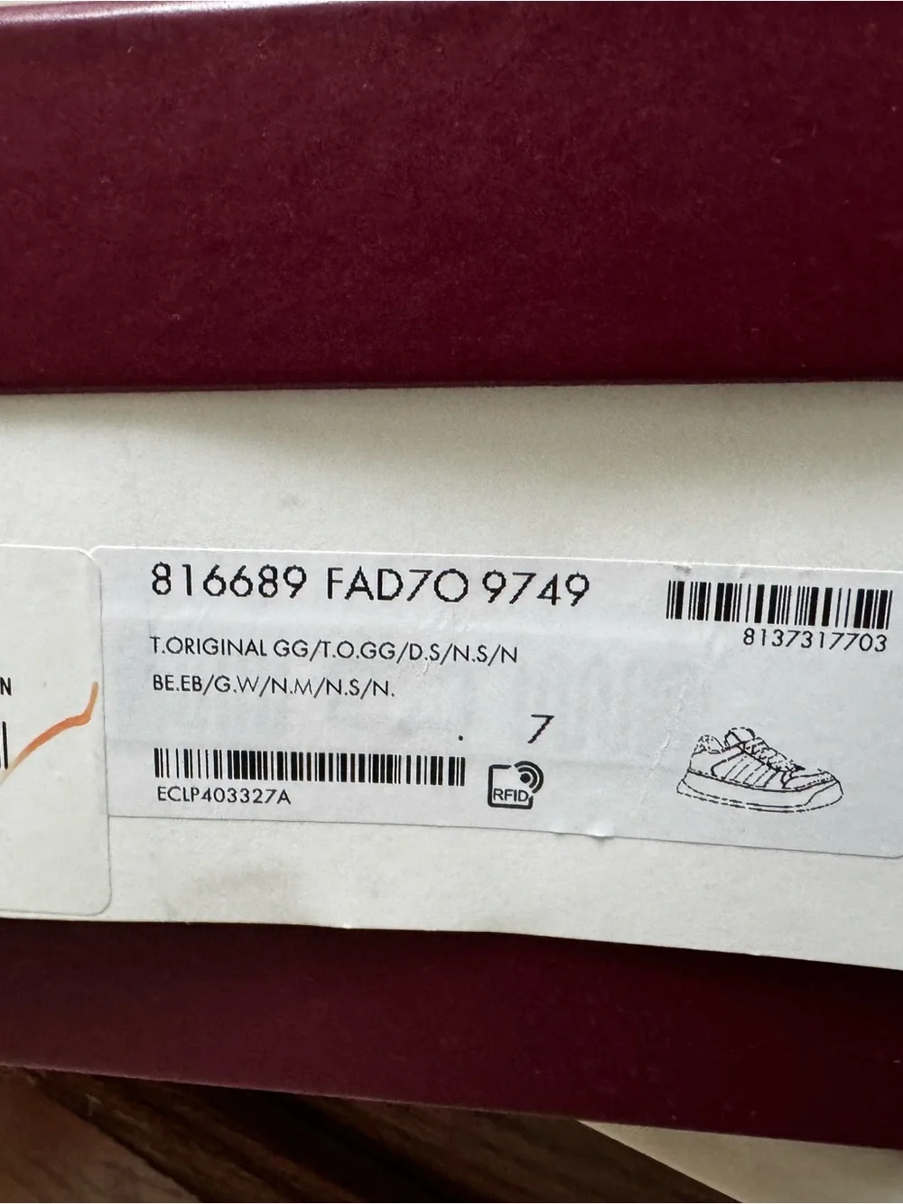 Gucci Brown GG Canvas Sneakers with White, Red & Green Accents